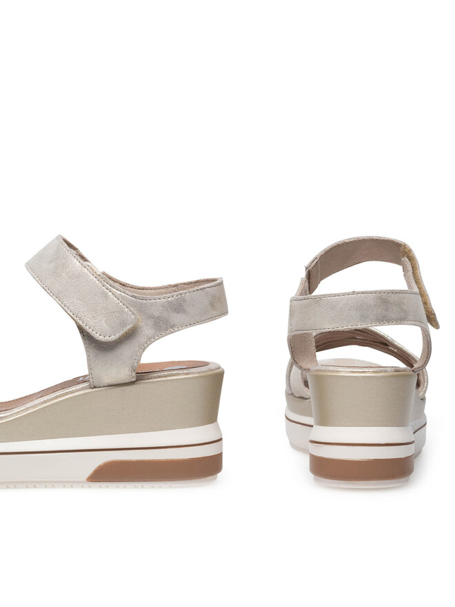 Remonte Sandały Remonte D1P51-90 Złoty