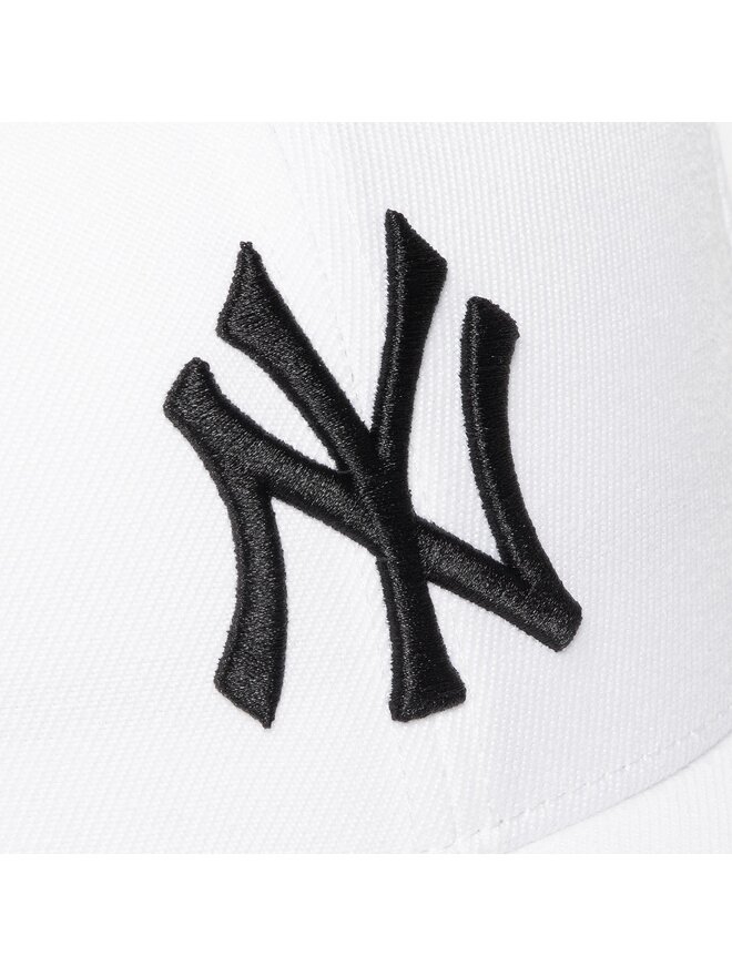 47 Brand Czapka z daszkiem 47 Brand Mlb New York Yankees B-MVPSP17WBP-WH Biały