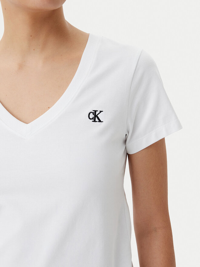Calvin Klein Jeans Calvin Klein Jeans T-Shirt J20J213716 Λευκό Regular Fit