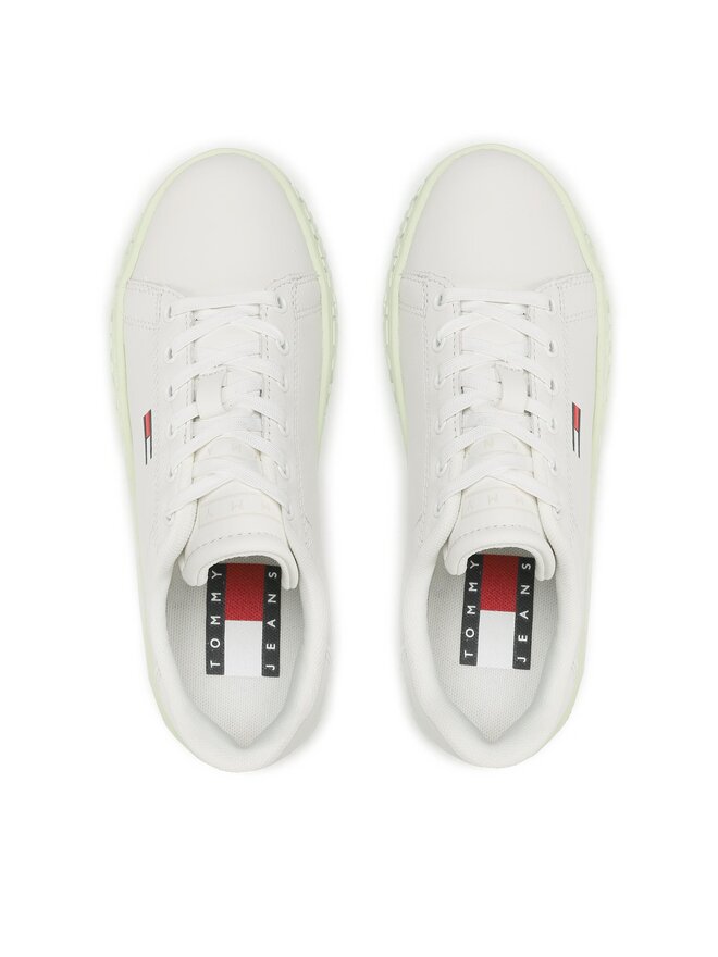 Tommy Jeans Sneakersy Tommy Jeans Cool Tommy Jeans Sneaker Season EN0EN02132 Bílá