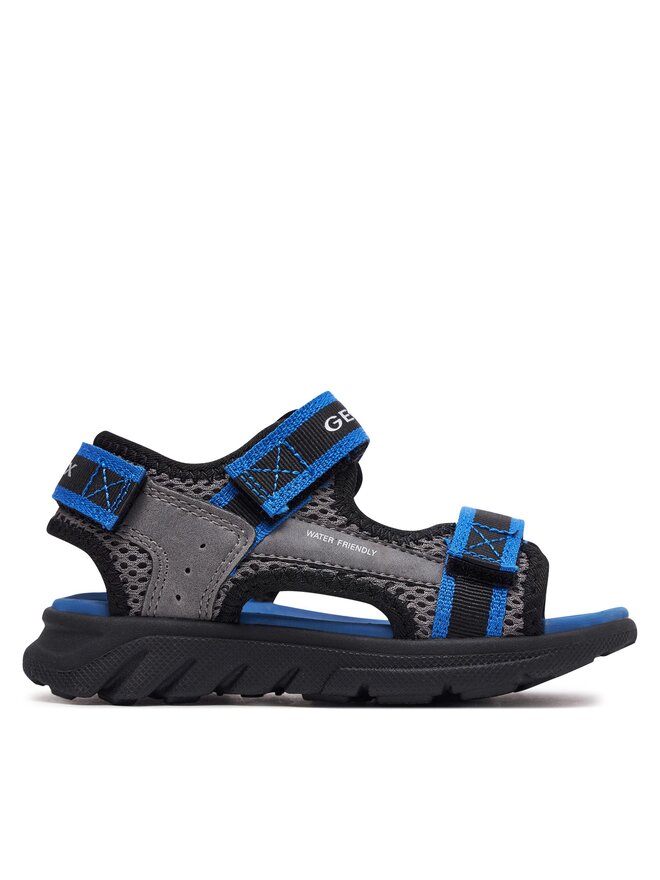 Geox Sandály Geox J Sandal Airadyum Bo J45F1B 014ME C0069 M Šedá