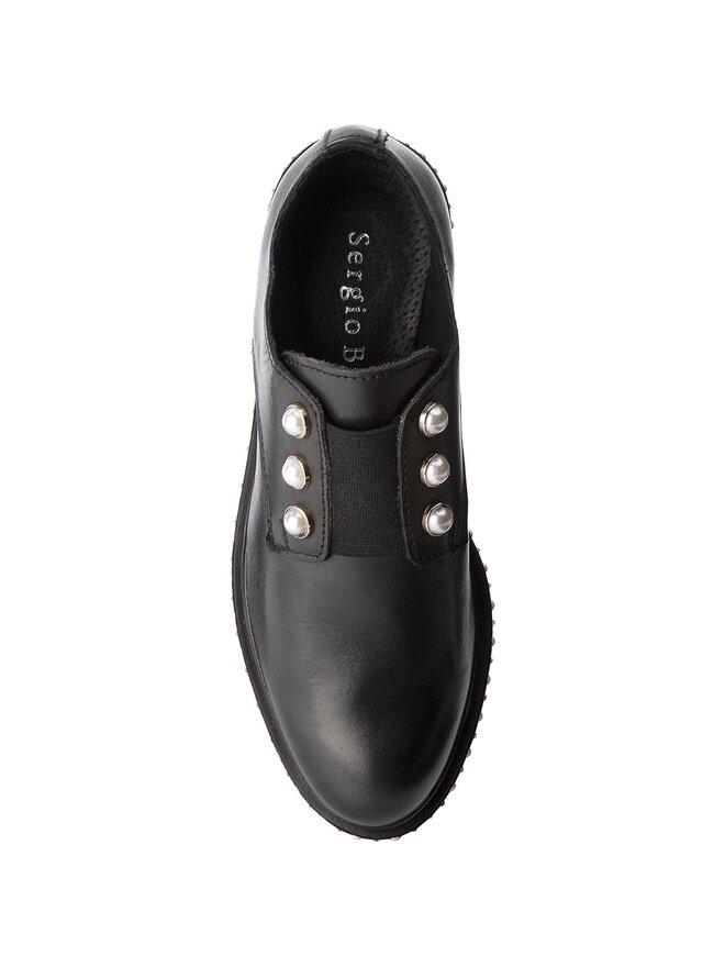 Sergio Bardi Оксфорди Sergio Bardi Isernia FW127350418VF Чорний