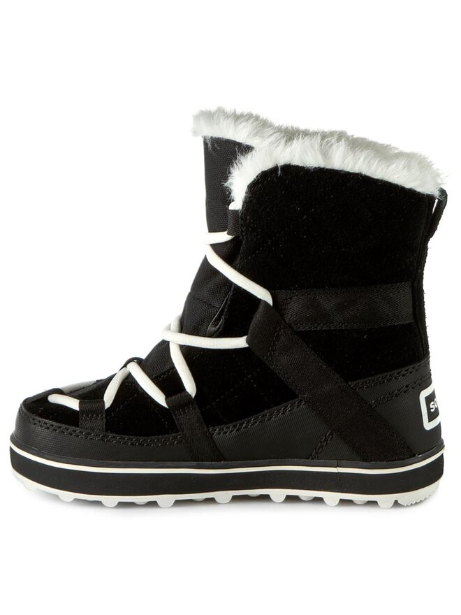 Bottes de neige Sorel Glacy Explorer Shortie NL2079 Noir chaussures