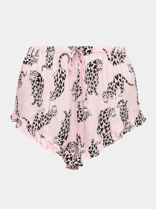Hunkemöller Hunkemöller Shorts de pijama 203160 Rosa Comfortable Fit