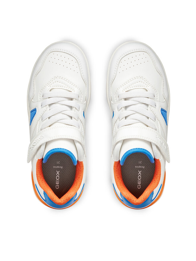 Geox Sneakers Geox J Washiba Boy J65LQA 054FU C0422 S Weiß
