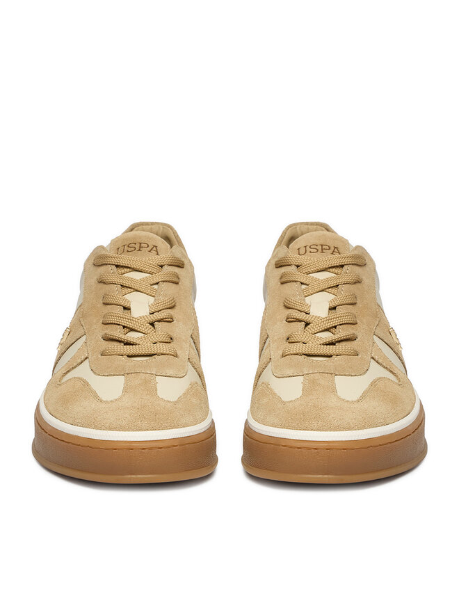 U.S. Polo Assn. Снікерcи U.S. Polo Assn. EO-HAIRY001W/6LS1 Кремовий