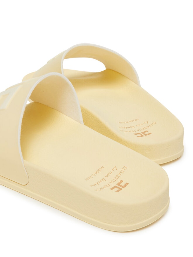 Elisabetta Franchi Şlapi Elisabetta Franchi F4-A0E-0312 Galben