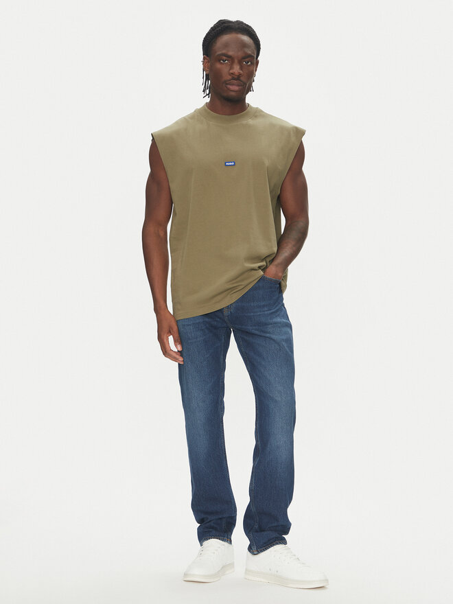 HUGO HUGO Tank-Top Navertz 50509773 Grün Regular Fit