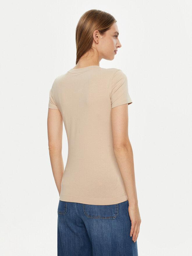 Guess Guess Футболка W5RI11 J1314 Бежевий Regular Fit