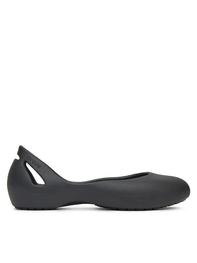 Crocs Balerini Crocs KADEE FLAT BLK 210833-001 Negru