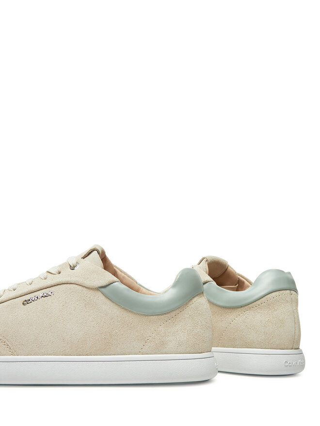 Calvin Klein Сникърси Calvin Klein Cupsole Lace Up - Sue HW0HW02436 Бежов