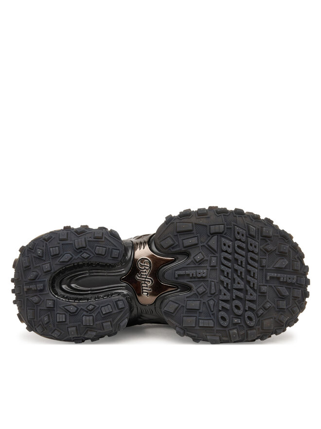 Buffalo Sandalen Buffalo Cerbo Sandal Track 1602366 Schwarz