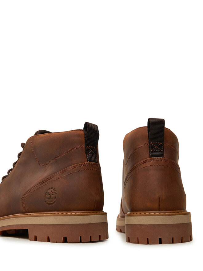 Timberland Schnürschuhe Timberland BRITTON ROAD MID CHUKKA WP TB0A69TWEM61 Braun