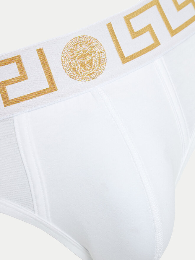 Versace Versace Σλιπ AU10027 1A10011 Λευκό