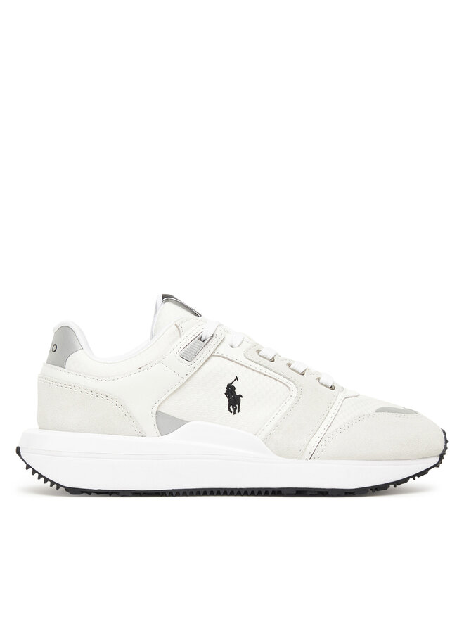 Polo Ralph Lauren Снікерcи Polo Ralph Lauren Train 89 V2 Suede-Paneled Sneaker 809973974001 Білий