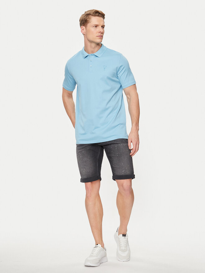 KARL LAGERFELD KARL LAGERFELD Poloshirt 745028 542232 Blau Regular Fit