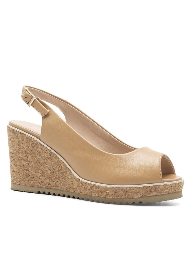 Clara Barson Sandalen Clara Barson BETTY WS22257-01 Beige