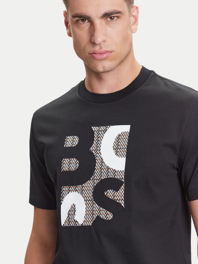 BOSS BOSS Camiseta H-Thompson 655 50543901 Negro Regular Fit