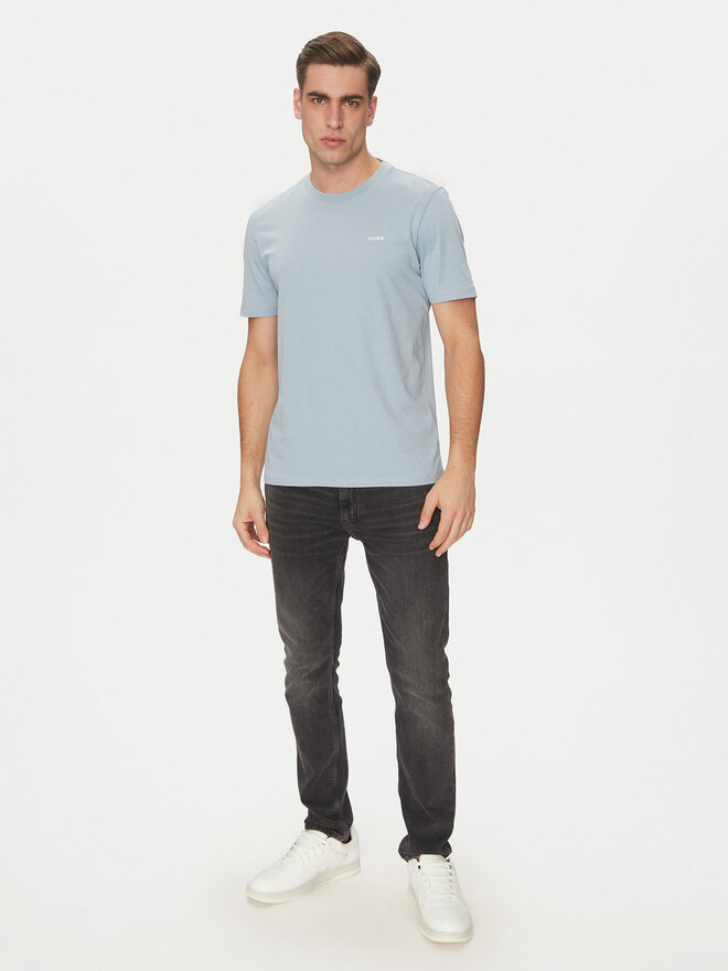 HUGO HUGO Póló Dero222 50466158 Kék Regular Fit