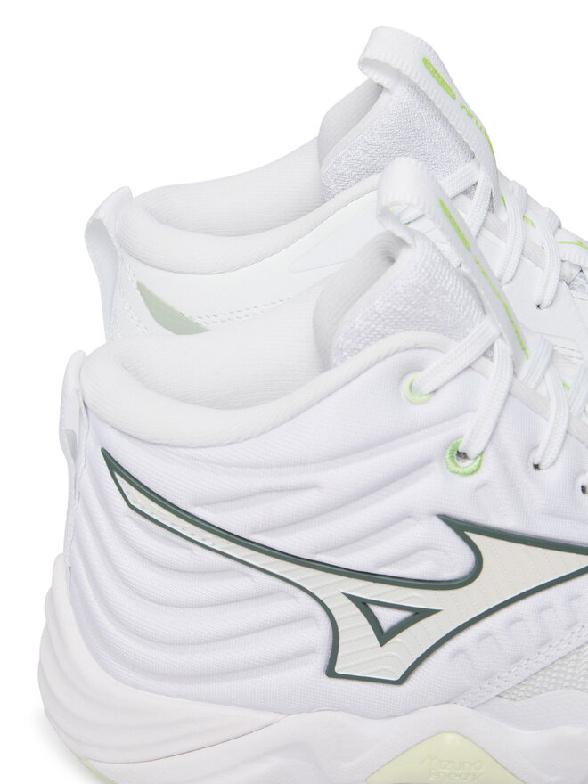 Mizuno Hallenschuhe Mizuno Wave Momentum Elite Mid V1GC2517 Weiß