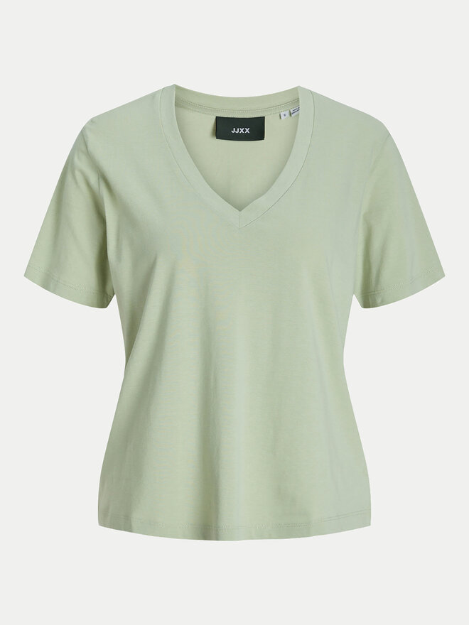 JJXX JJXX Camiseta Annie 12255655 Verde Regular Fit