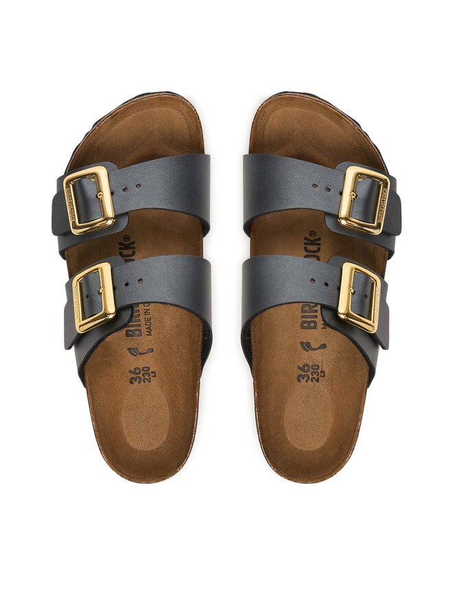 Birkenstock Pantoletten Birkenstock Sydney Cushion Buckle 1031689 Schwarz