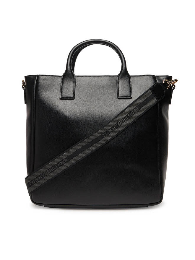 Tommy Hilfiger Ročna torba Tommy Hilfiger AW0AW17971 Črna