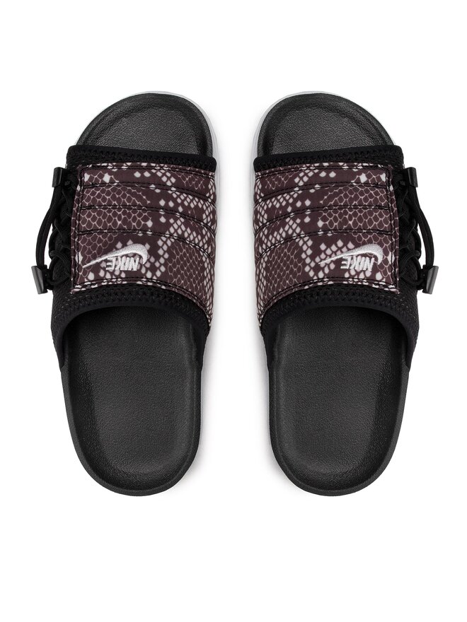 Nike Pantoletten Nike Asuna Slide Print DC9950-001 Schwarz