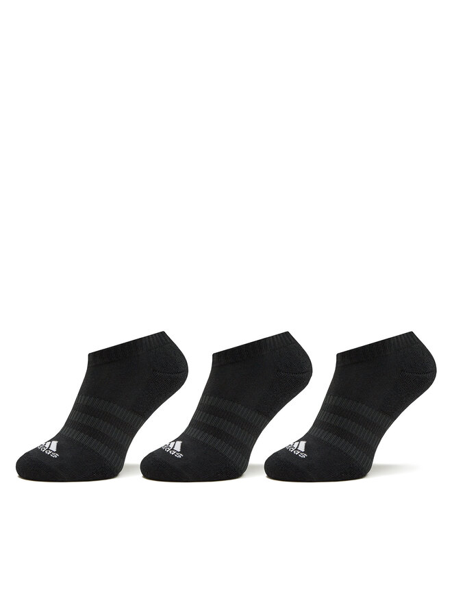 adidas Kurze Socken adidas Cushioned Low-Cut Socks 3 Pairs IC1332 Schwarz