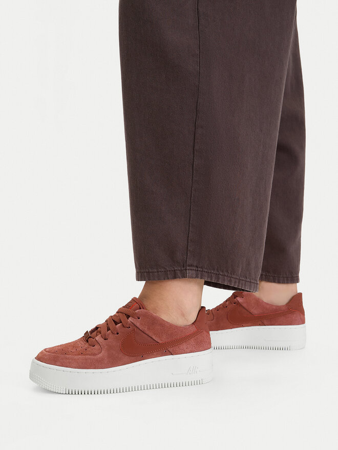 Nike Sneakers Nike Af1 Sage Low AR5339 204 Dunkelrot