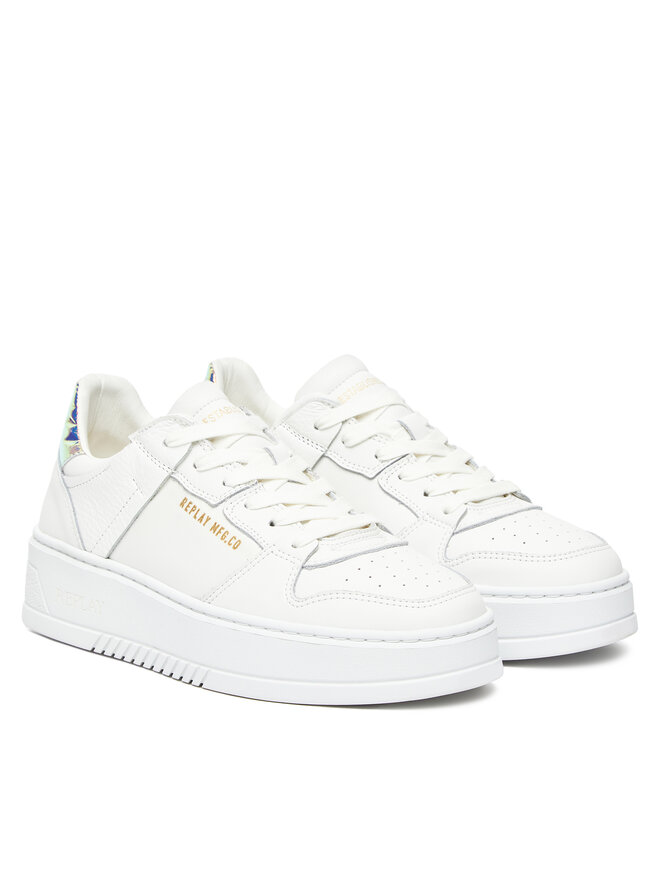 REPLAY Sneakersy REPLAY Sbam W Light GWZ6V .000.C0001L Biały