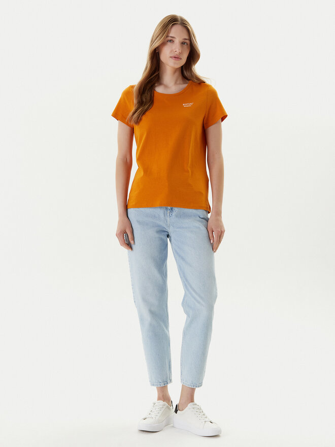 Mustang Mustang T-Shirt Alma 1016155 Orange Regular Fit