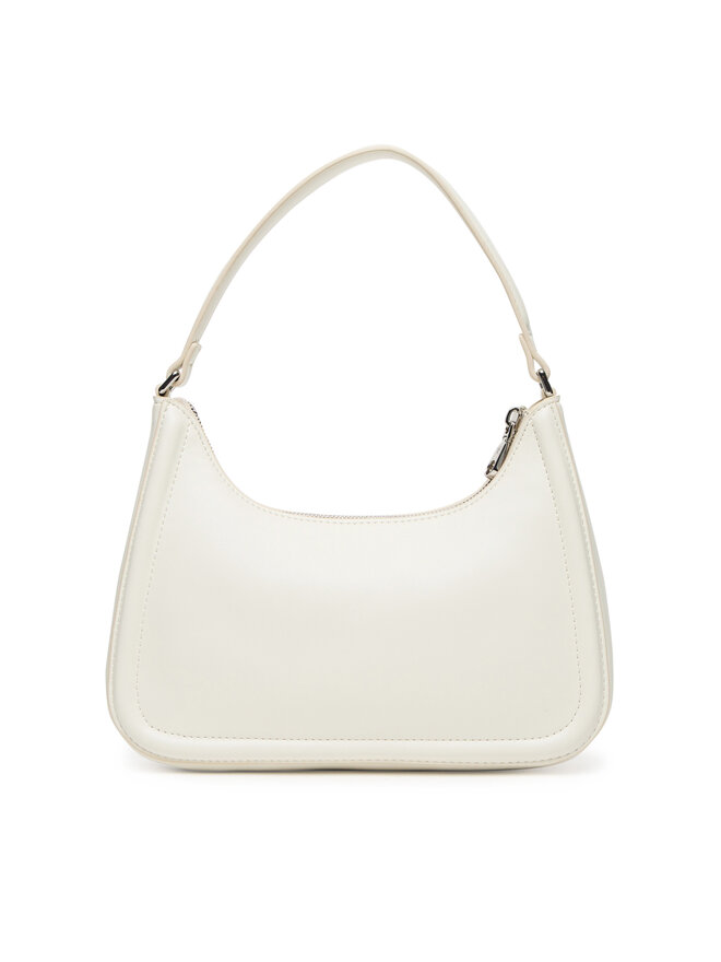 Calvin Klein Handtasche Calvin Klein Bold Ck Small Shoulder Bag LV04F3230G Weiß