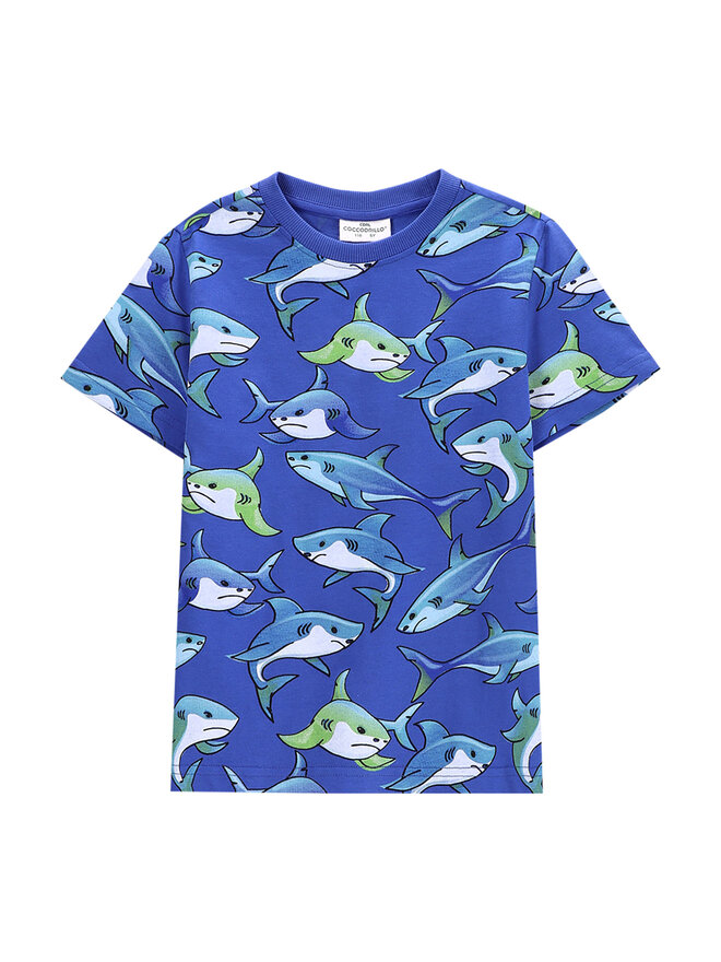 Coccodrillo Coccodrillo Camiseta WC5143203IBK Azul Regular Fit
