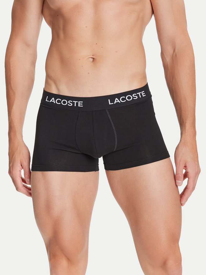 Lacoste Lacoste Set de 7 calzoncillos bóxer 5H2385 Negro