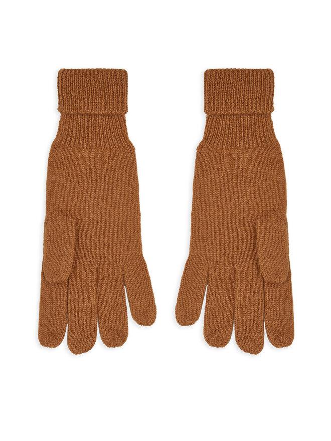 Calvin Klein Ženske rokavice Calvin Klein Chunky K60K612618 Rjava