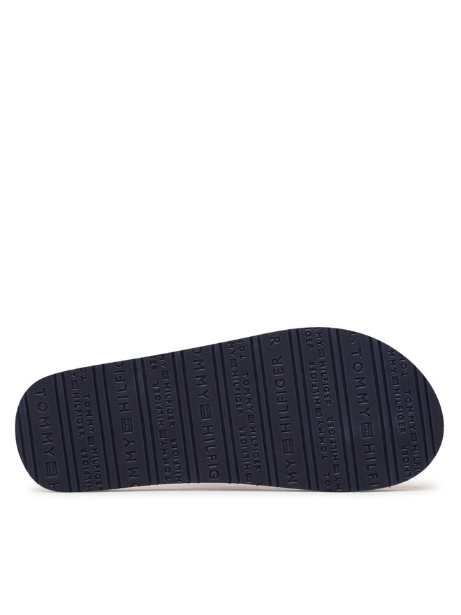 Tommy Hilfiger Джапанки Tommy Hilfiger Stripes Flap Flop T3B8-32920-0058 S Тъмносин
