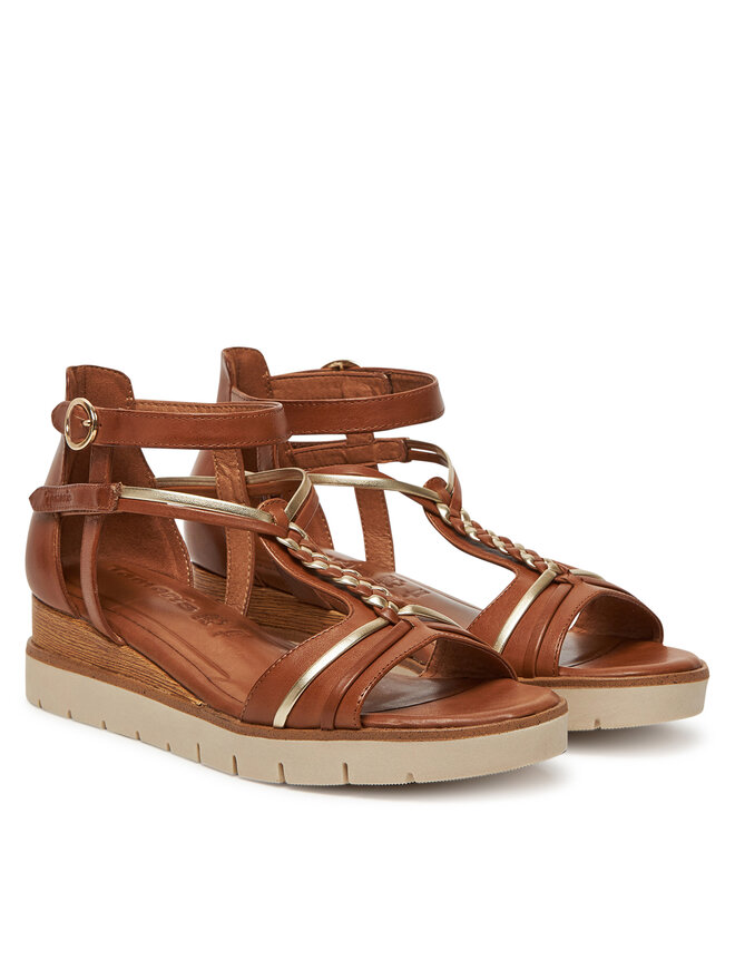 Tamaris Sandály Tamaris 1-28256-44 Hnědá