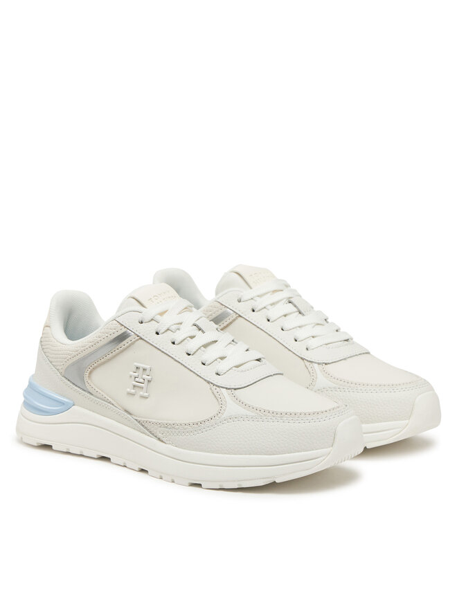 Tommy Hilfiger Sneakersy Tommy Hilfiger FW0FW08472 Biela