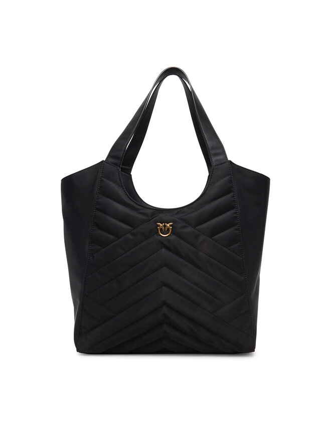 PINKO Kabelka PINKO Tote Bag Puzzle 104536 A1EU Z99Q Černá