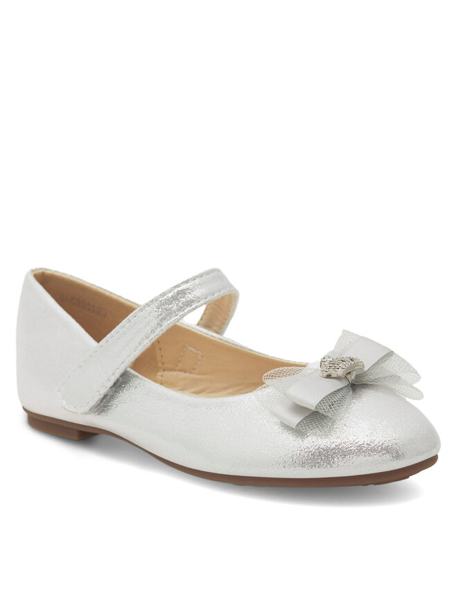 Nelli Blu Baleríny Nelli Blu CM22063-3 Strieborná