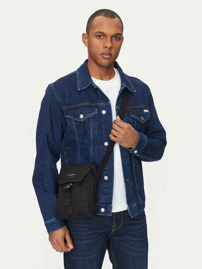 Calvin Klein Jeans Τσαντάκι Calvin Klein Jeans Workwear Ut Flap Reporter 18 LV04G3025G Μαύρο
