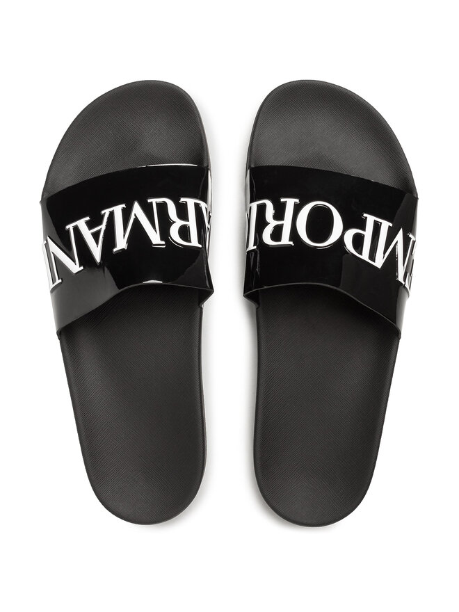 Emporio Armani Pantoletten Emporio Armani X4PS04 XM291 M597 Schwarz