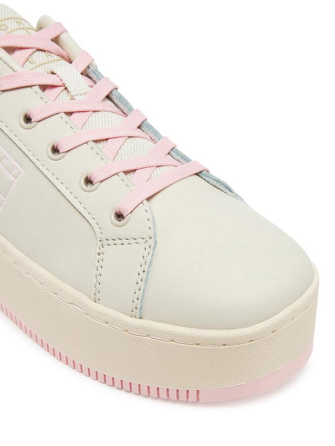 Tommy Jeans Sneakersy Tommy Jeans Tjw Flatform Ess EN0EN02518 Różowy
