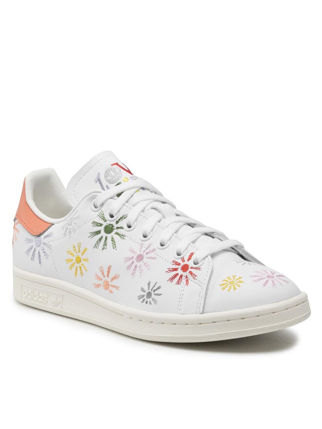 adidas Αθλητικά adidas Stan Smith Pride GW2417 Λευκό