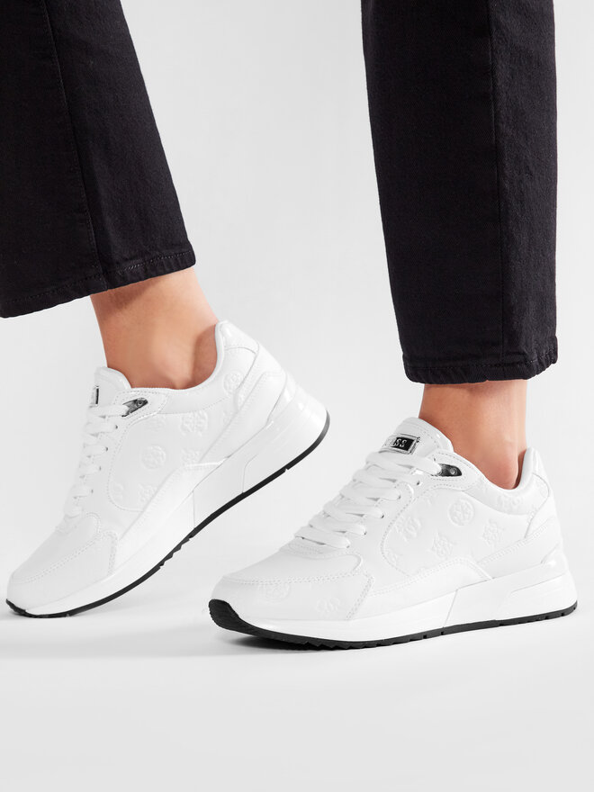 Guess Sneakers Guess Moxea2 FL5MX2 PEL12 Alb