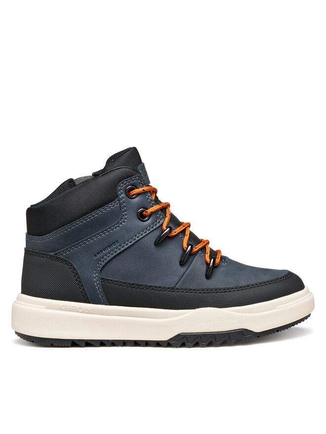Geox Schnürschuhe Geox J Bunshee B Abx J56FMA 0ME32 C4008 D Dunkelblau