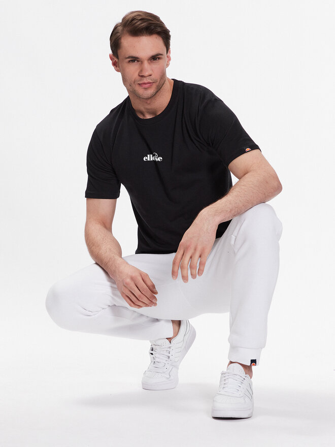 Ellesse Ellesse Marškinėliai Ollio SHP16463 Juoda Regular Fit
