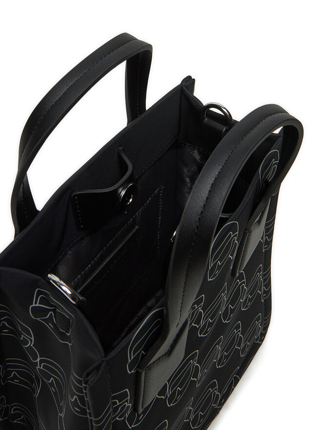 KARL LAGERFELD Handtasche KARL LAGERFELD A1W30130 Schwarz