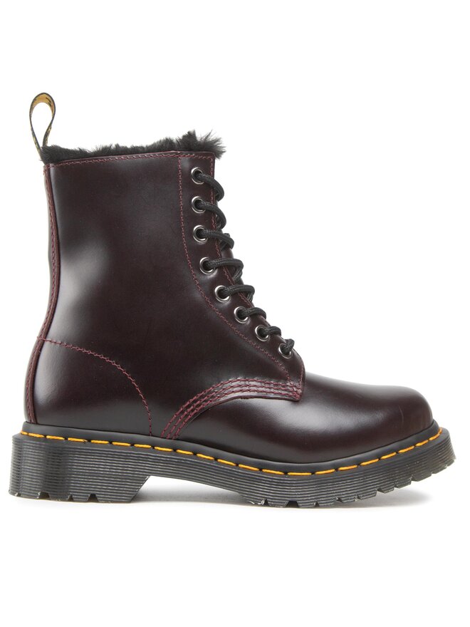 Botas dr martens mujer guindas shop
